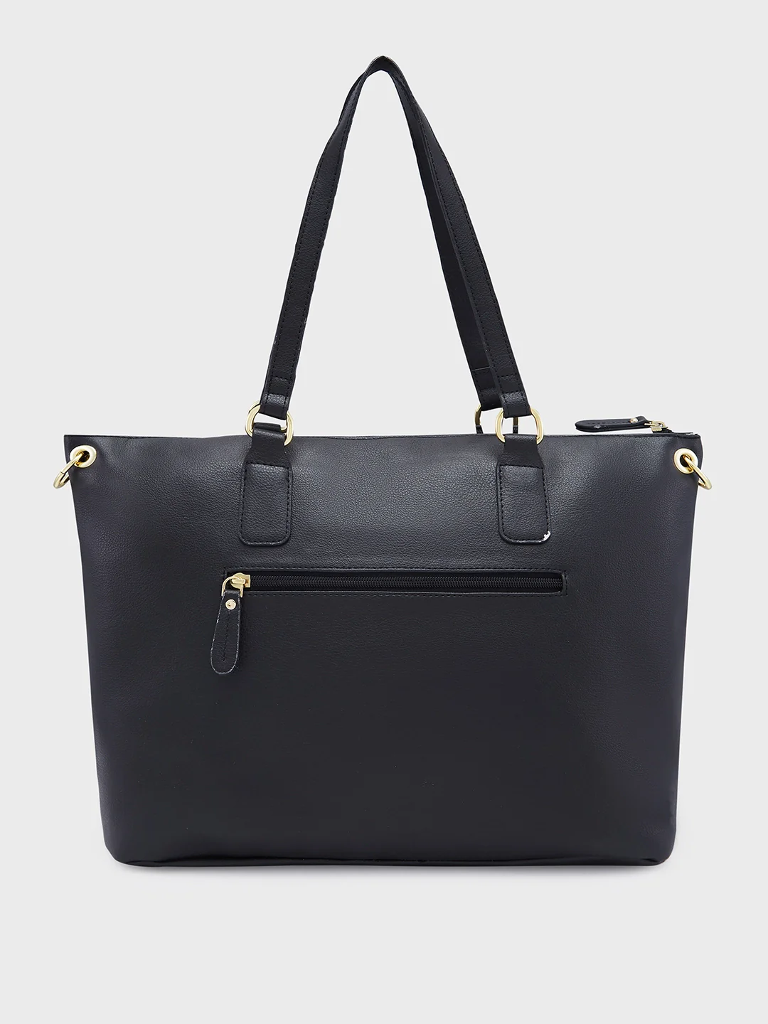 Caprese Amelia Medium Black Satchel Bag - Image 4