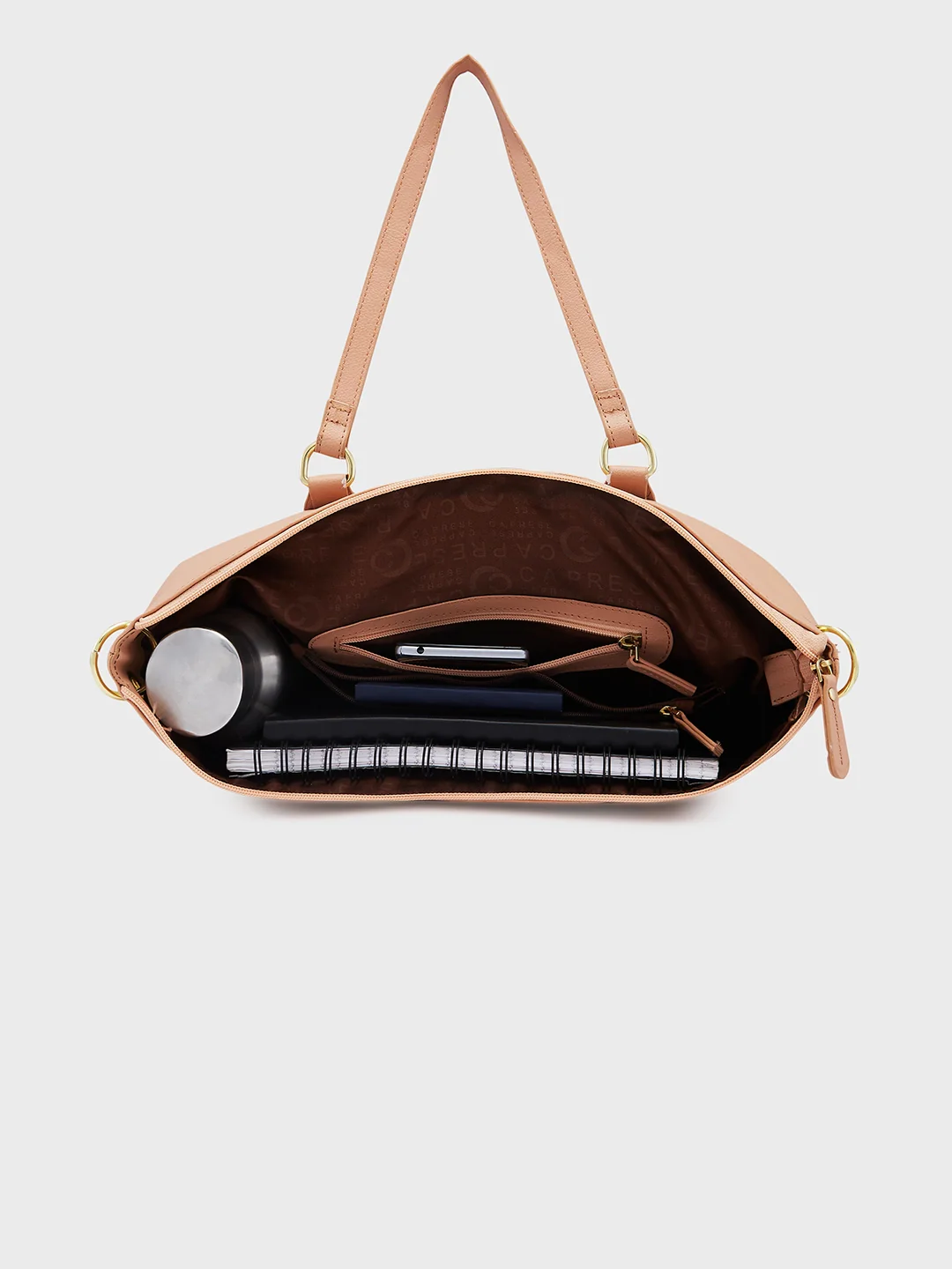 Caprese Amelia Medium Skin Satchel Bag - Image 9