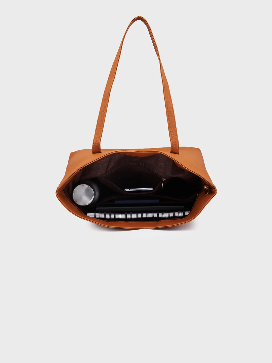 Caprese Amelia Medium Tan Tote Bag - Image 9