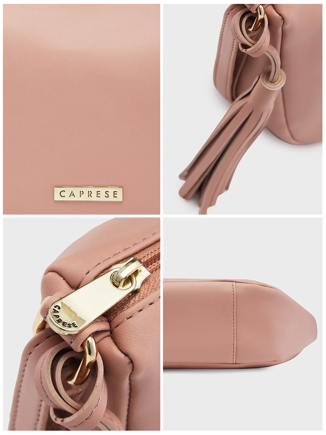 Caprese Andrea Medium Blush Sling Bag - Image 14