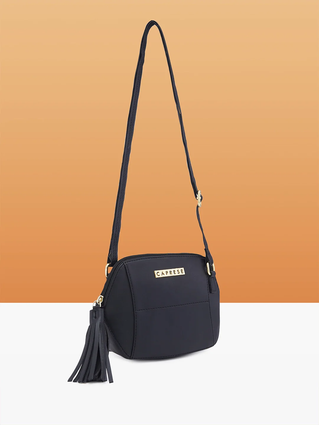 Caprese Andrea Small Black Sling Bag - Image 4