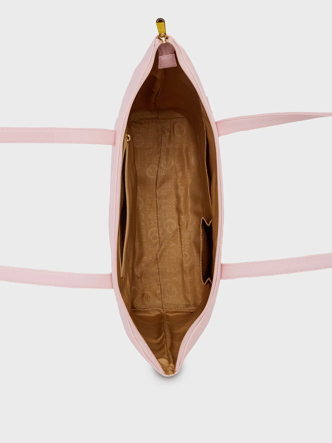 Caprese Anni Large Pale Pink Tote Bag - Image 11