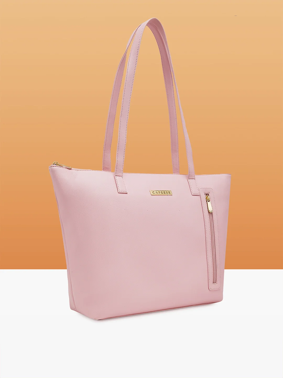 Caprese Anni Large Pale Pink Tote Bag - Image 6