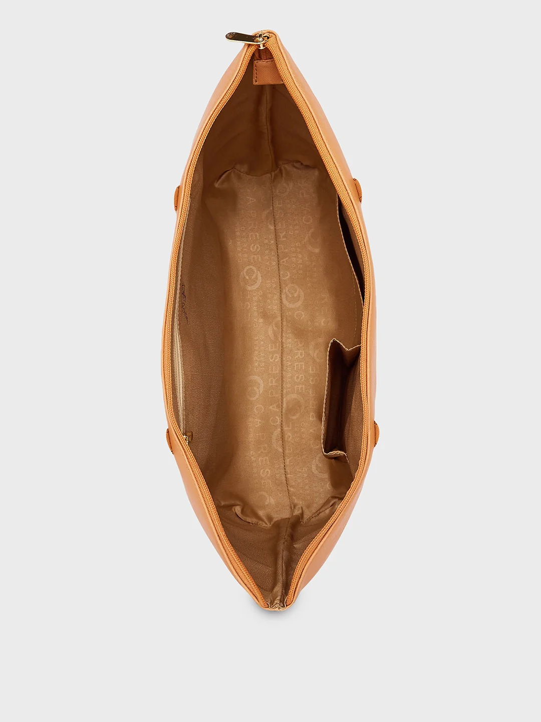 Caprese Annika Large Orange Tote Bag - Image 9
