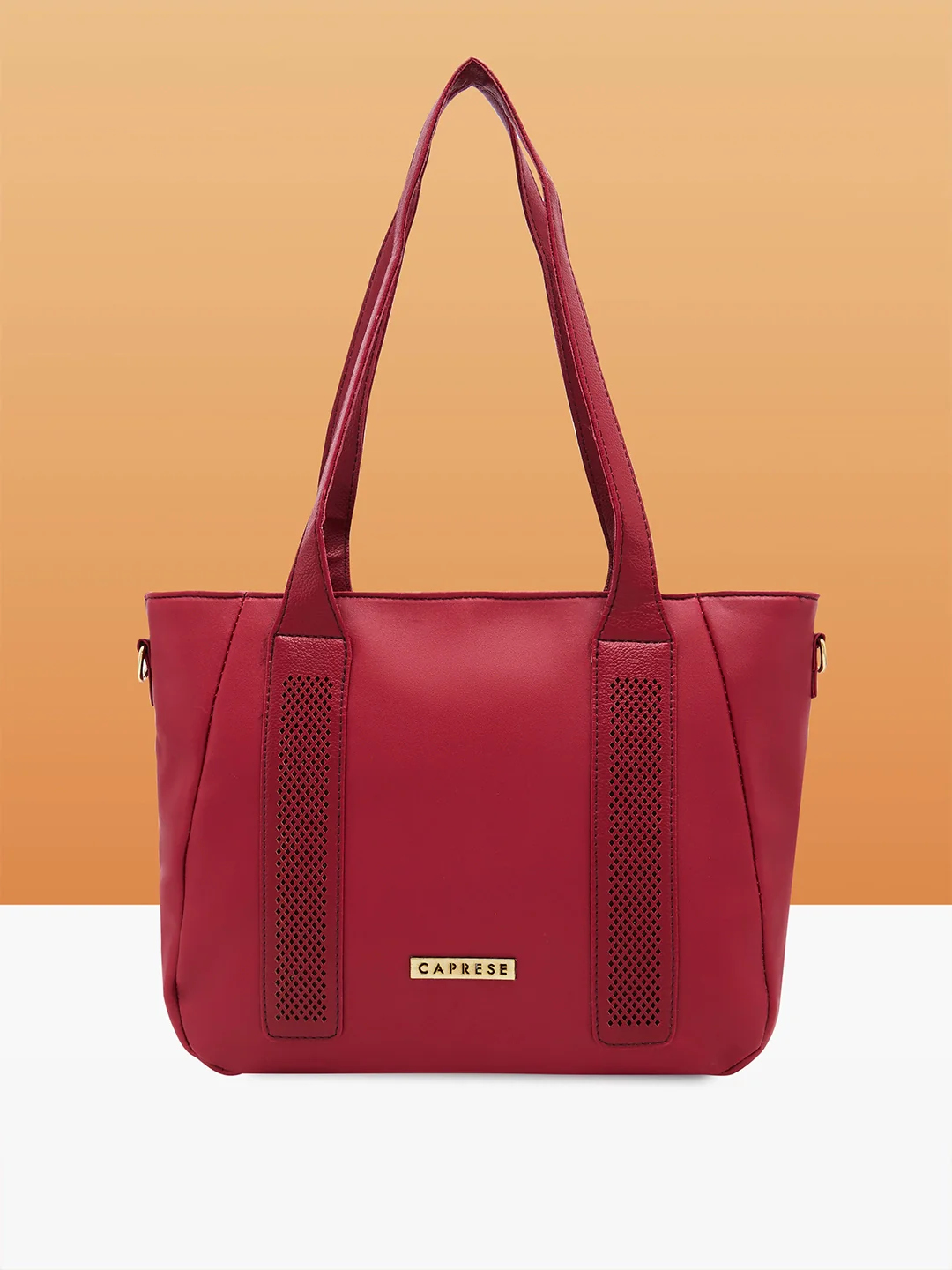 Caprese Aria Medium Plum Satchel Bag
