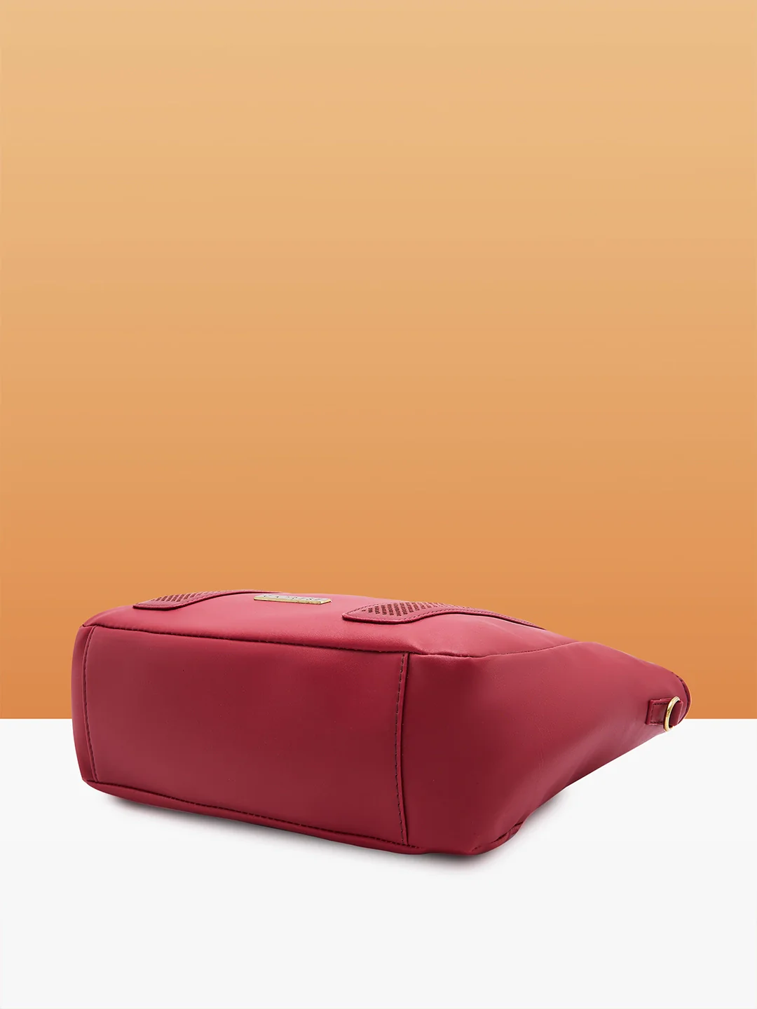 Caprese Aria Medium Plum Satchel Bag - Image 5