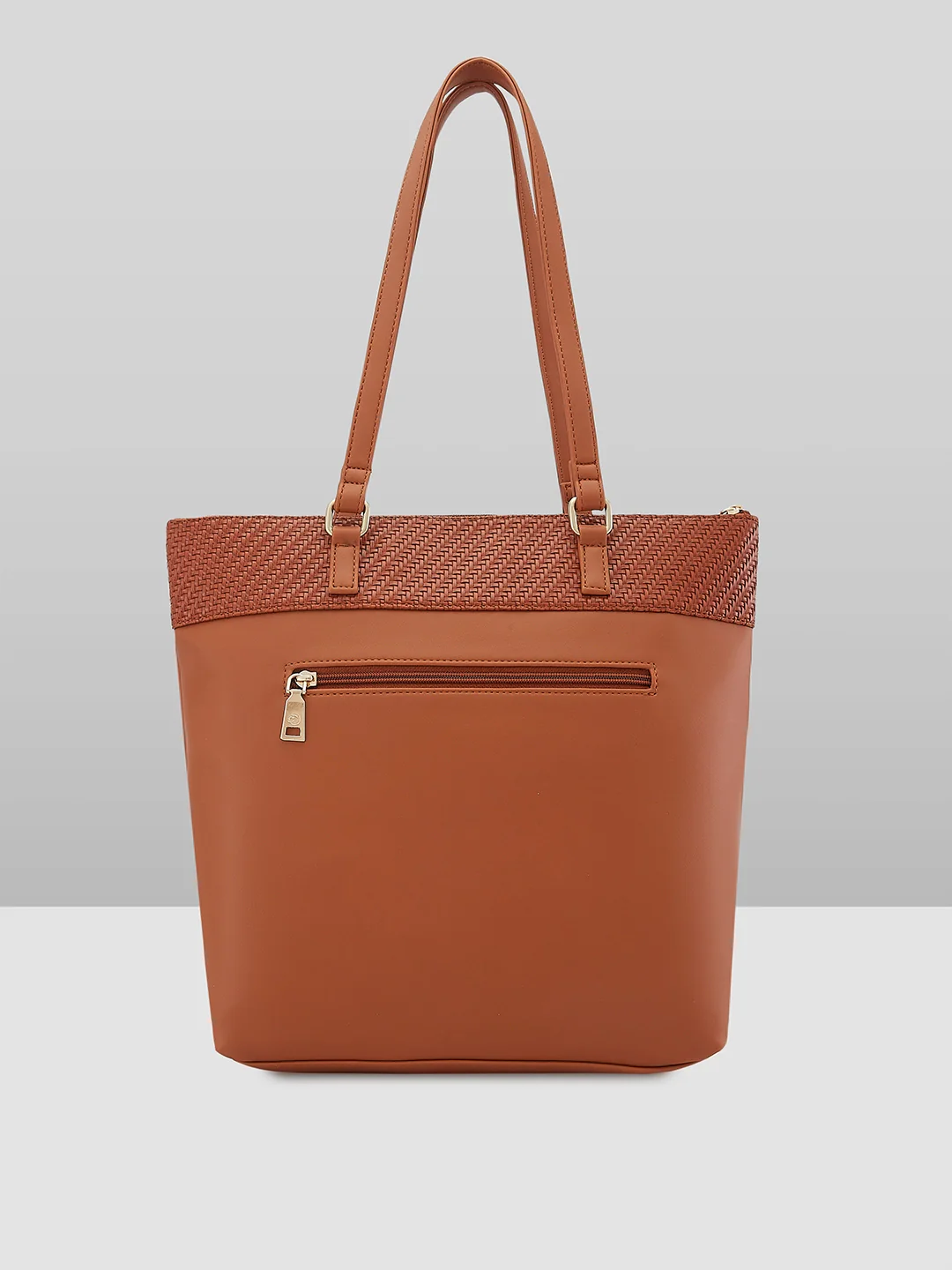Caprese Ariana Large Brown Tote Bag - Image 3