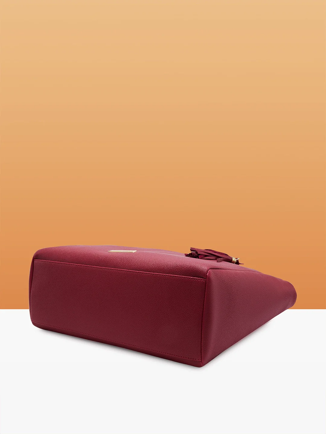 Caprese Ariana Large Plum Tote Bag - Image 5