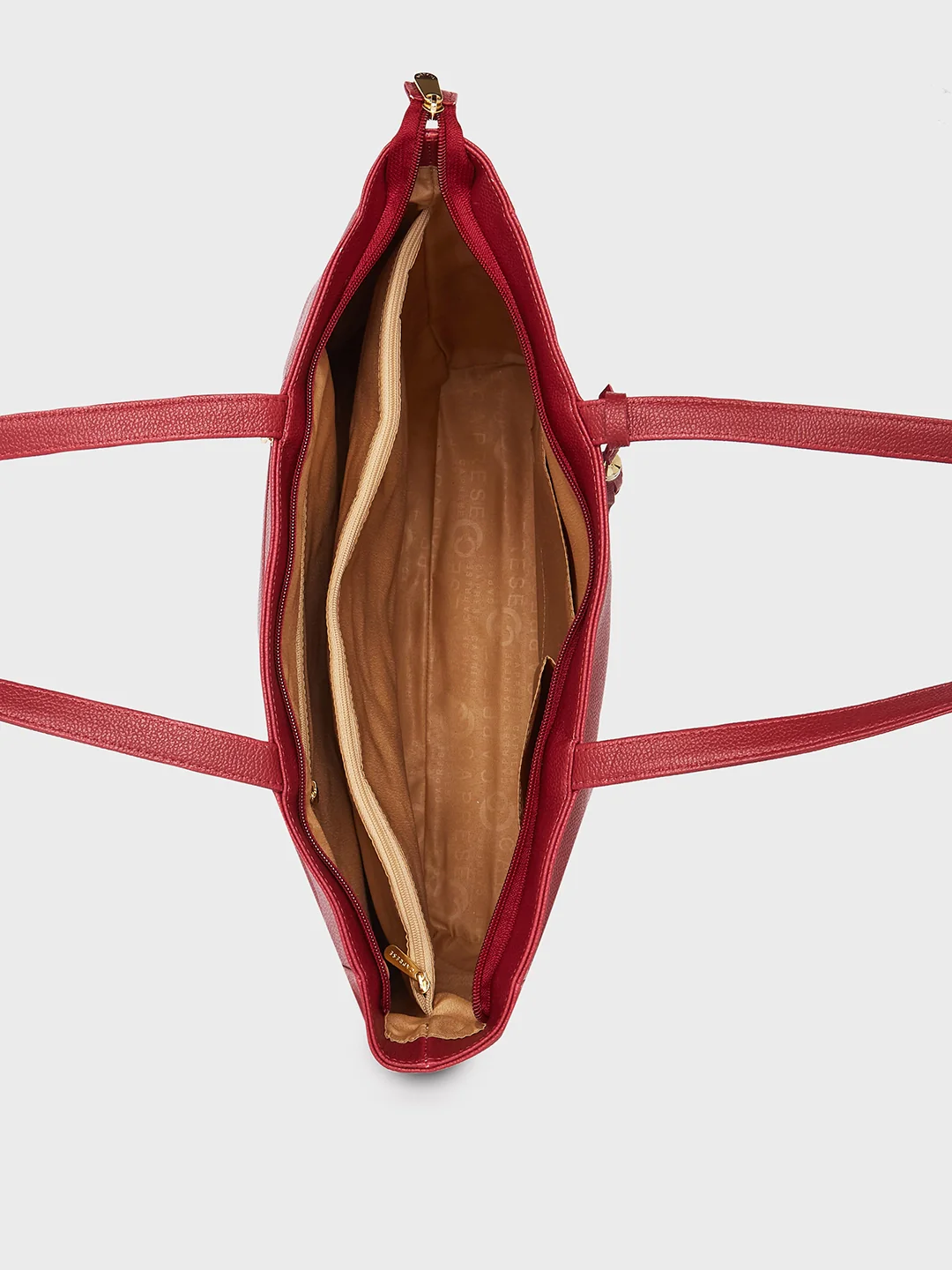 Caprese Ariana Large Plum Tote Bag - Image 9