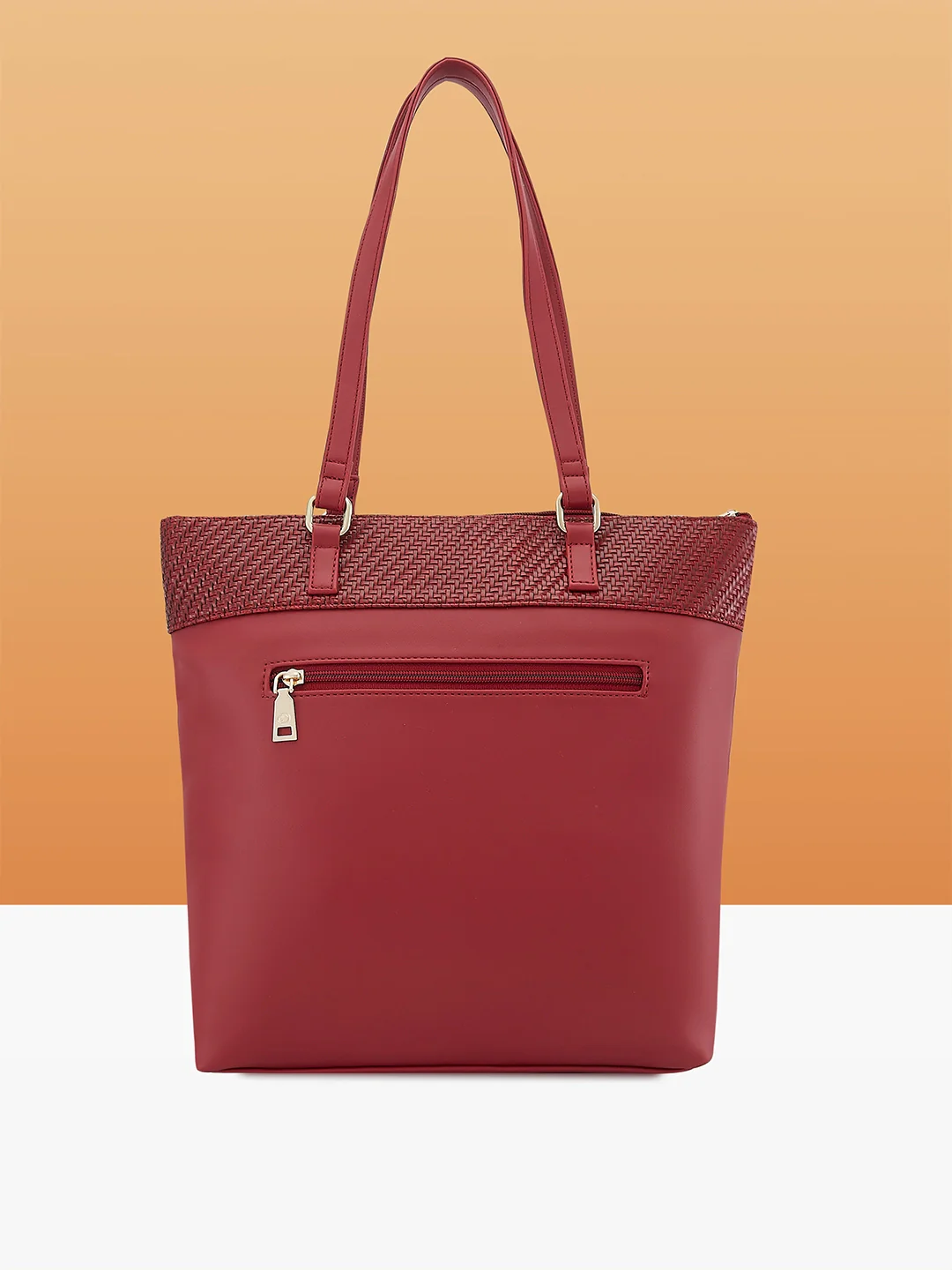 Caprese Ariana Large Red Tote Bag - Image 3