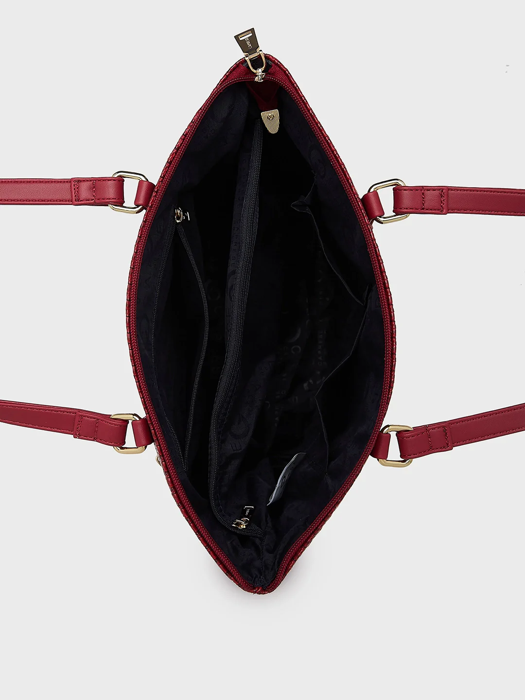 Caprese Ariana Large Red Tote Bag - Image 6