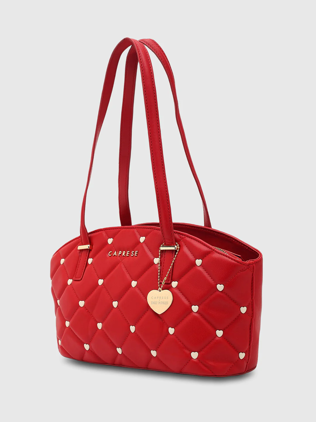 Caprese Ashley Medium Cherry Red Tote Bag - Image 7