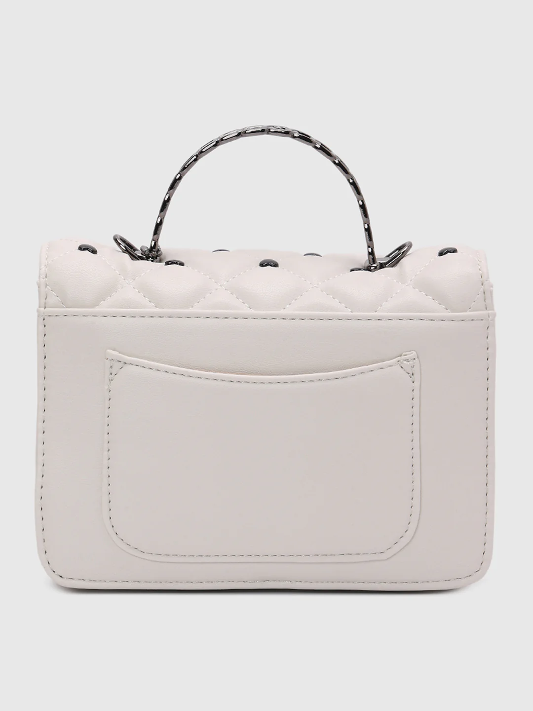 Caprese Ashley Medium White Sling Bag - Image 4