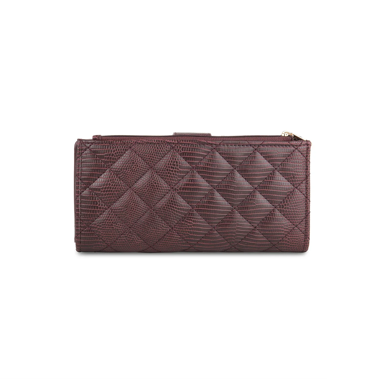 Caprese Athena Medium Plum Fold Wallet - Image 3
