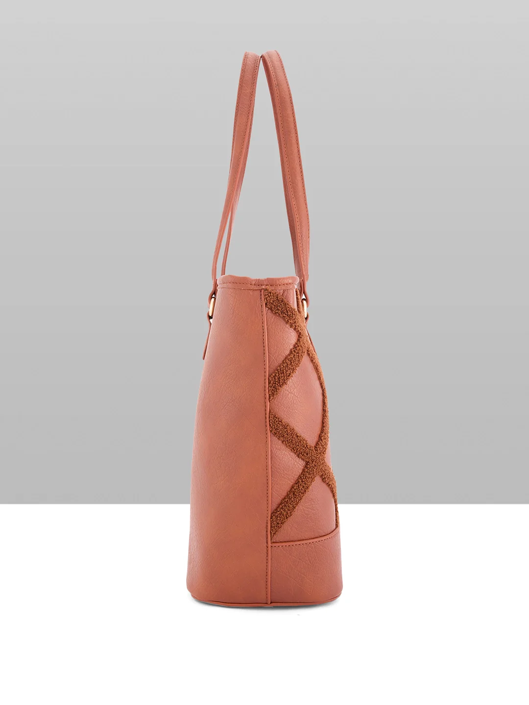 Caprese Athena Large Tan Laptop Tote Bag - Image 10