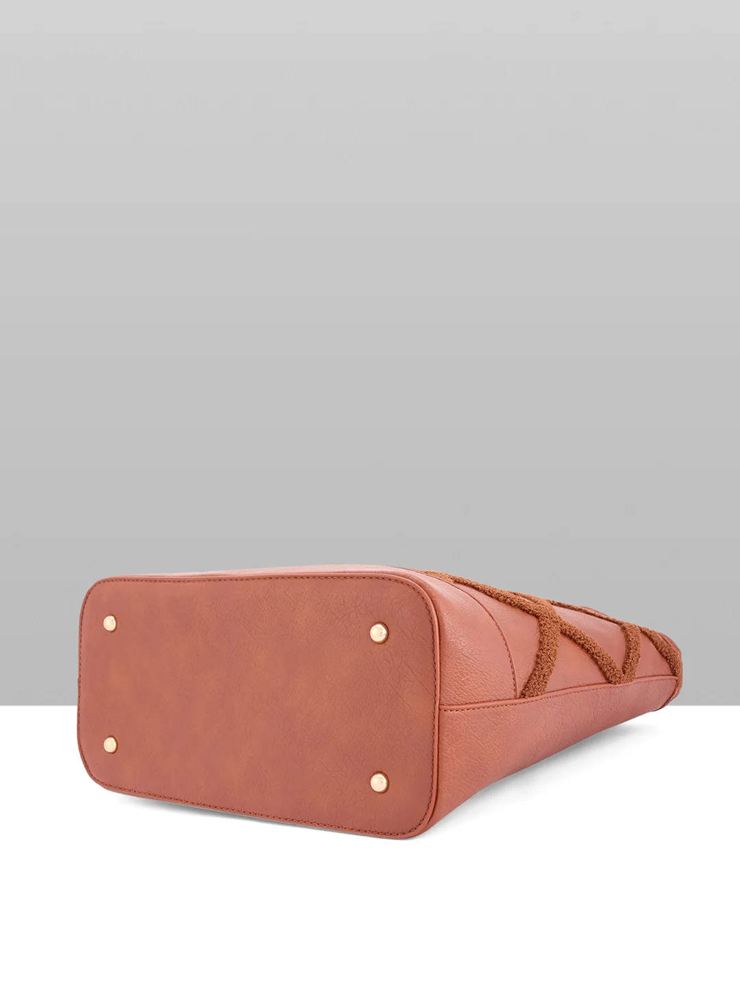 Caprese Athena Large Tan Laptop Tote Bag - Image 11