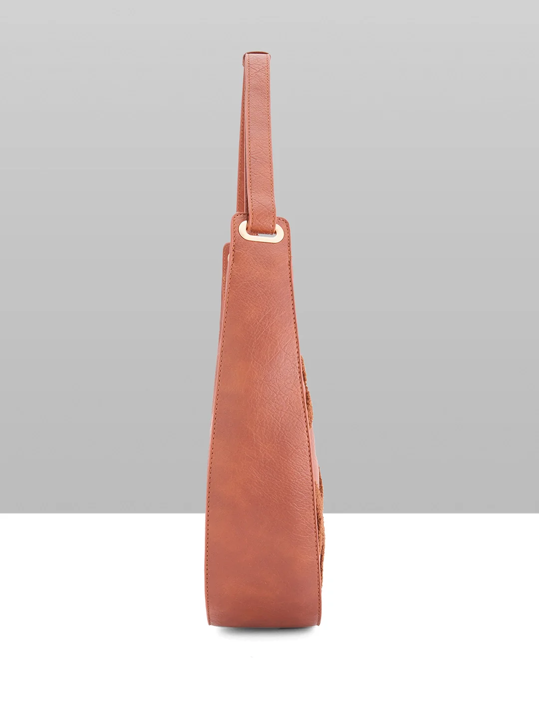 Caprese Athena Medium Tan Hobo Bag - Image 8