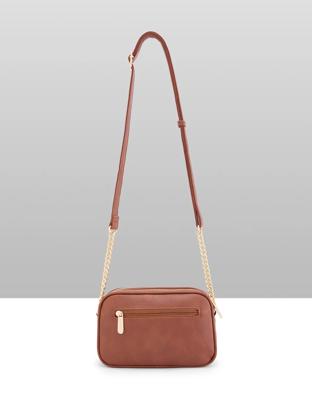 Caprese Athena Small Tan Sling Bag - Image 10