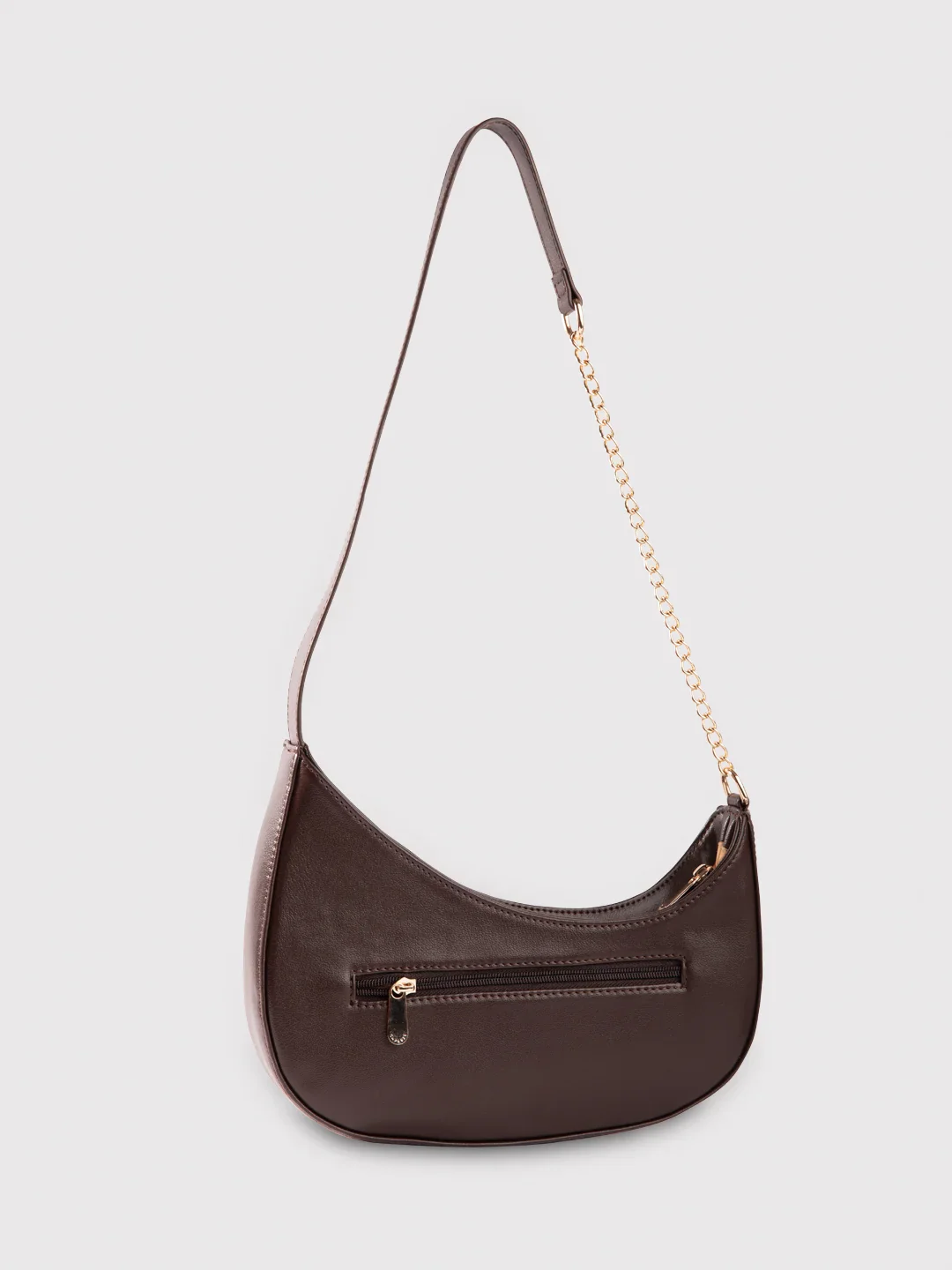 Caprese August Medium Dark Oak Sling Bag - Image 8