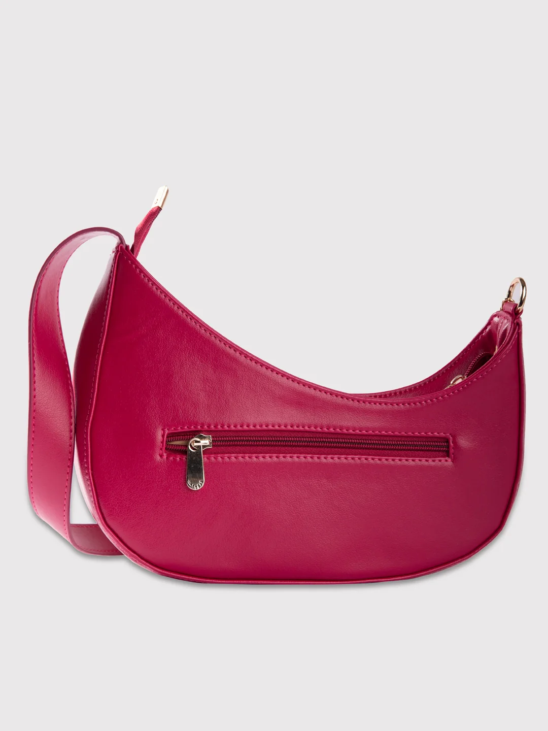 Caprese August Medium Raspberry Pink Sling Bag - Image 4