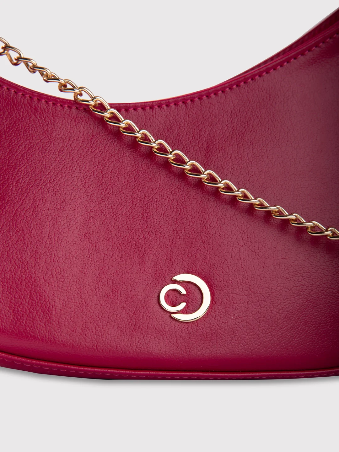 Caprese August Medium Raspberry Pink Sling Bag - Image 6