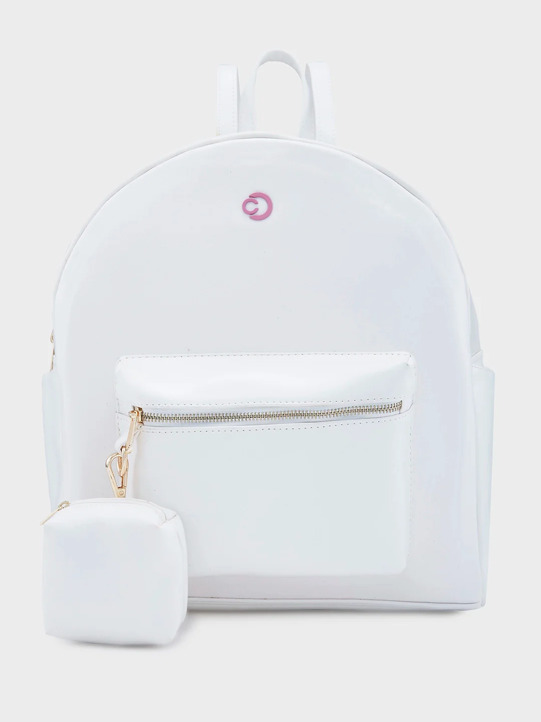 Caprese Aurora Large Pink Yellow Backpack