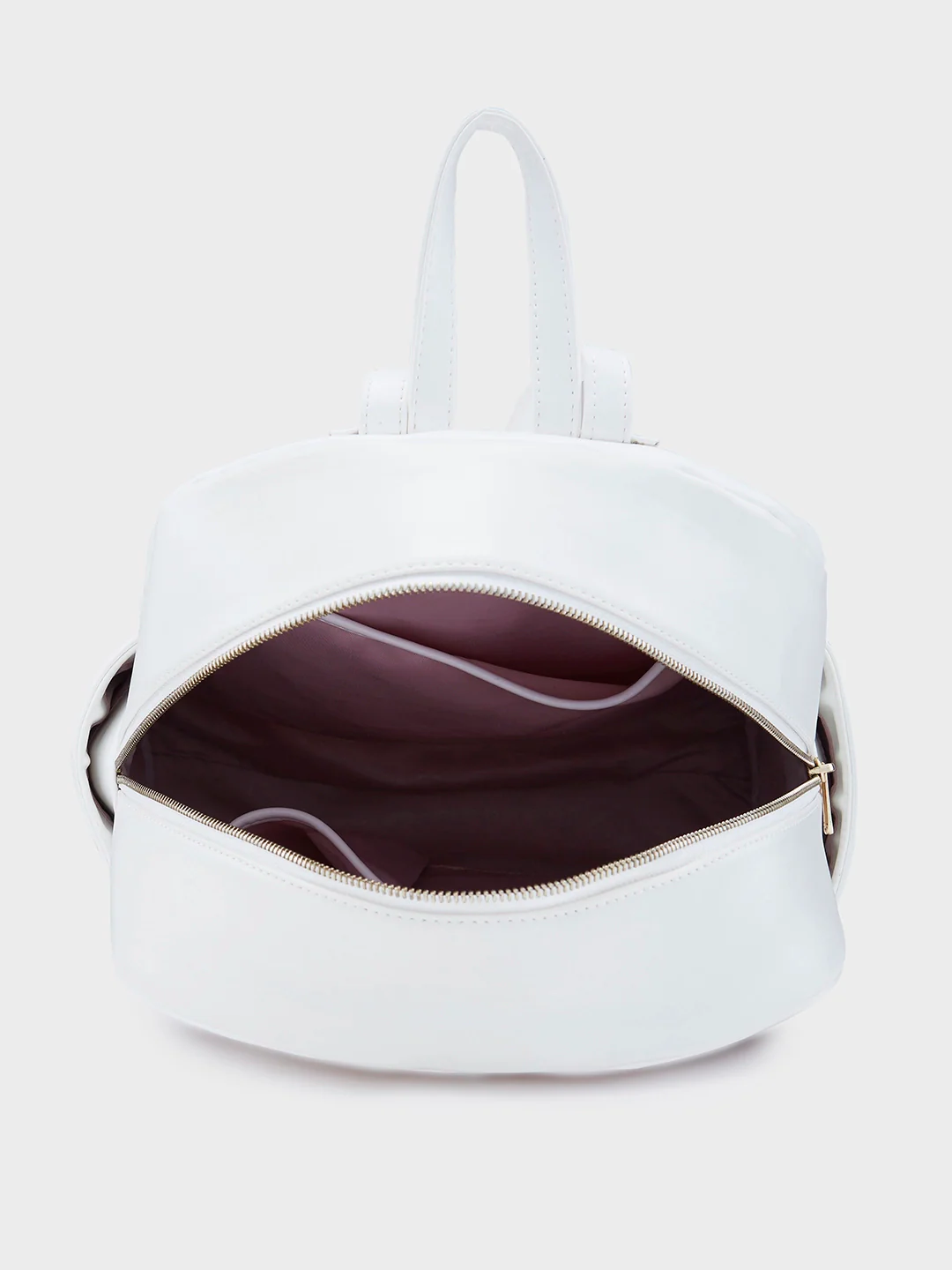 Caprese Aurora Large Pink Yellow Backpack - Image 10
