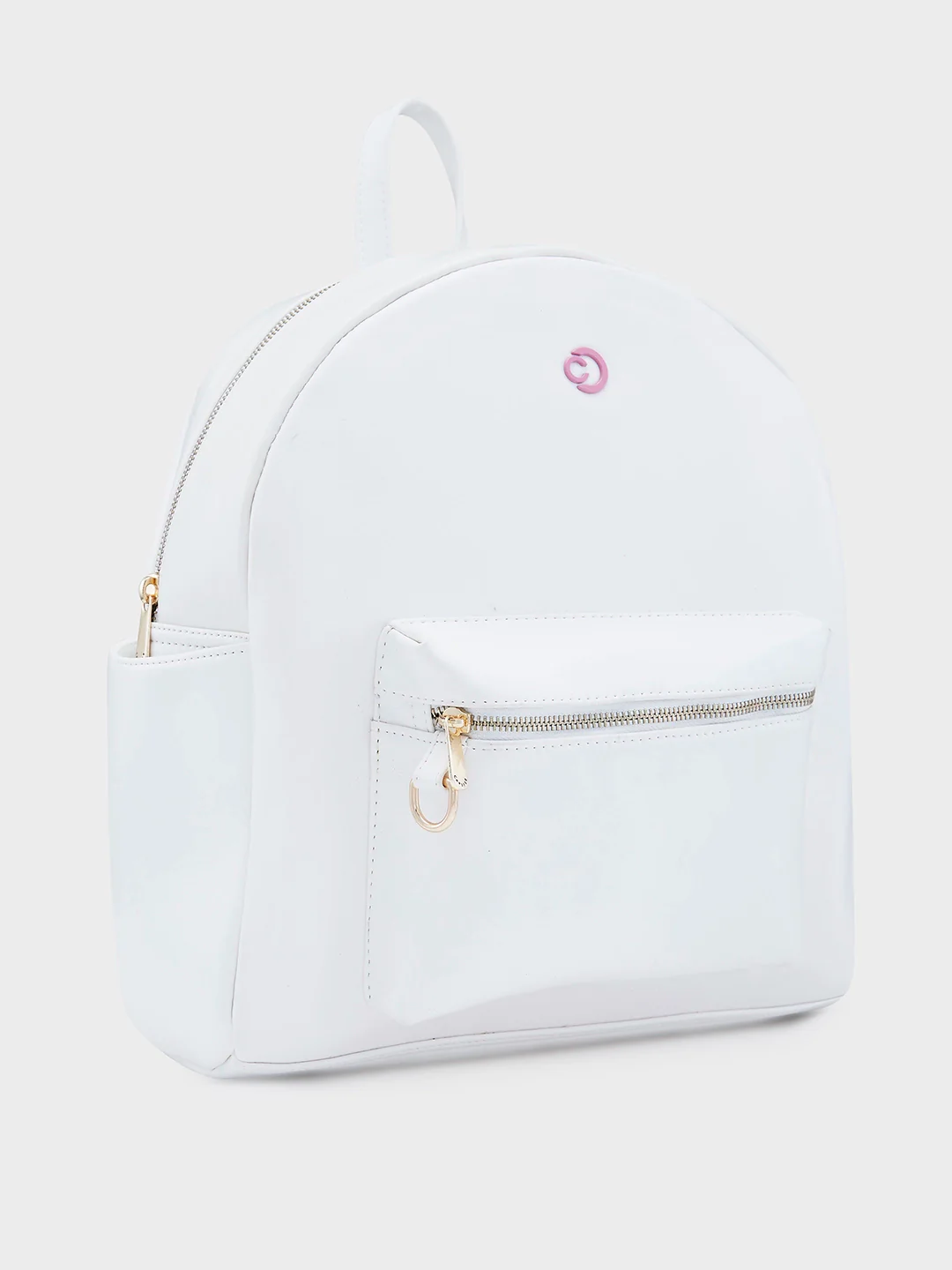 Caprese Aurora Large Pink Yellow Backpack - Image 5