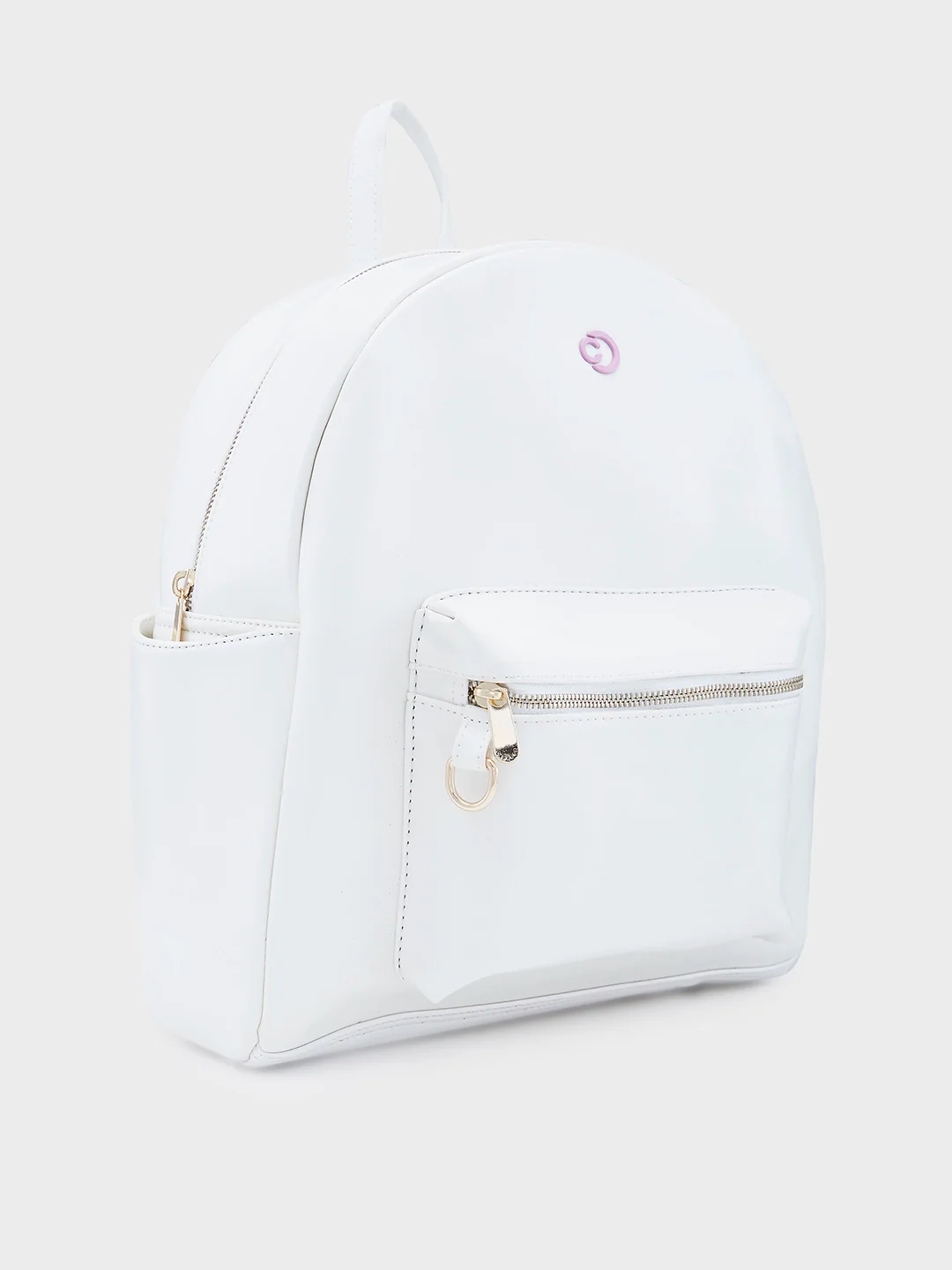 Caprese Aurora Large Purple Pink Backpack - Image 5