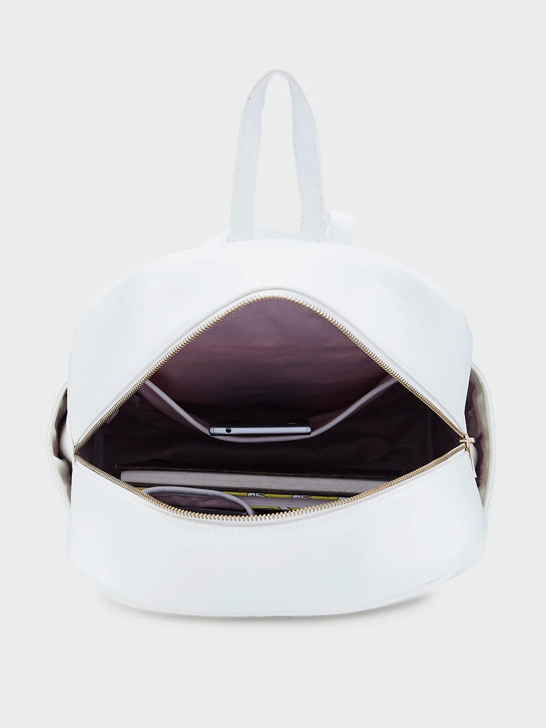 Caprese Aurora Large Purple Pink Backpack - Image 9