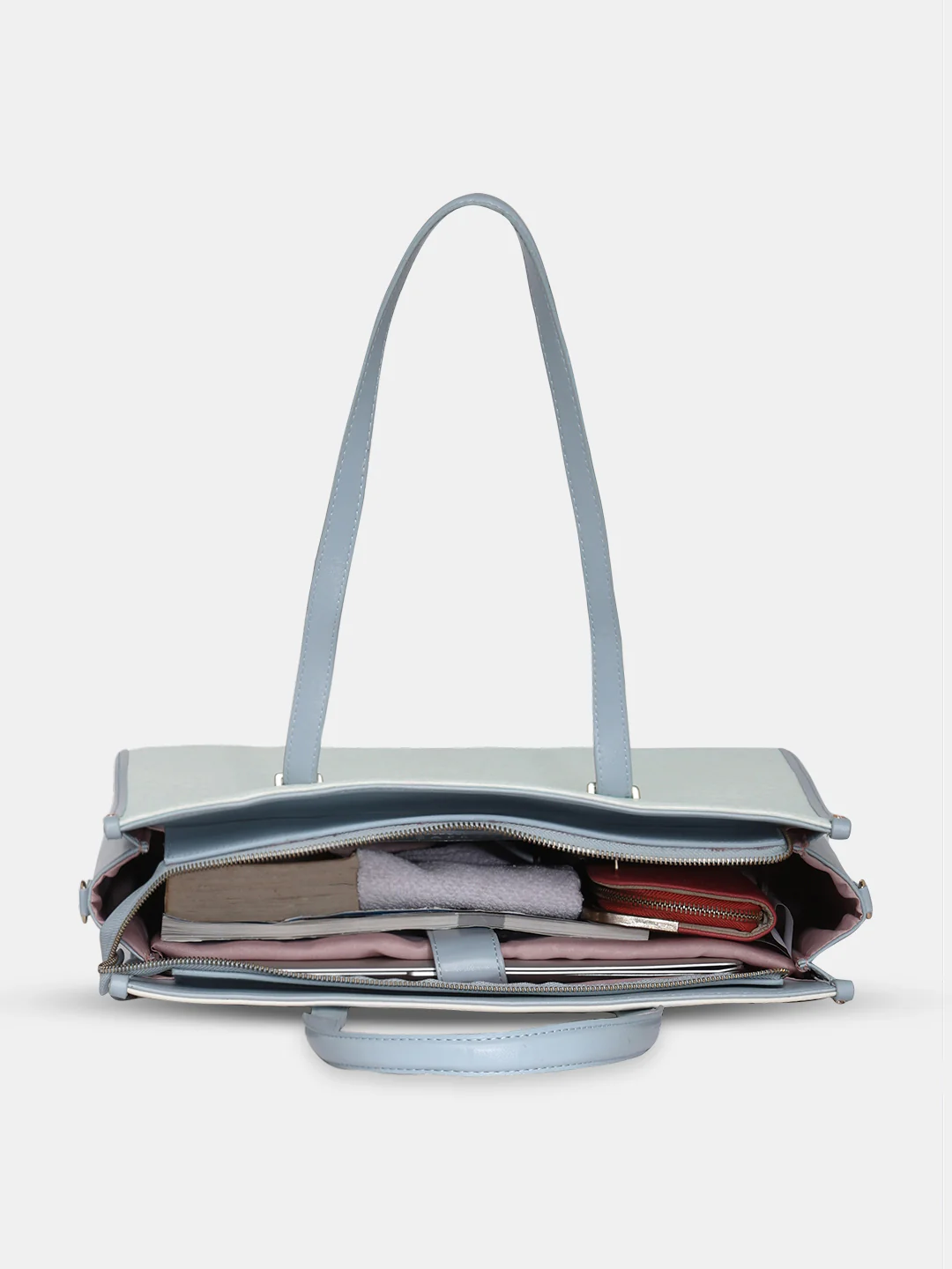 Caprese Aurora Large Blue Laptop Tote Bag - Image 18