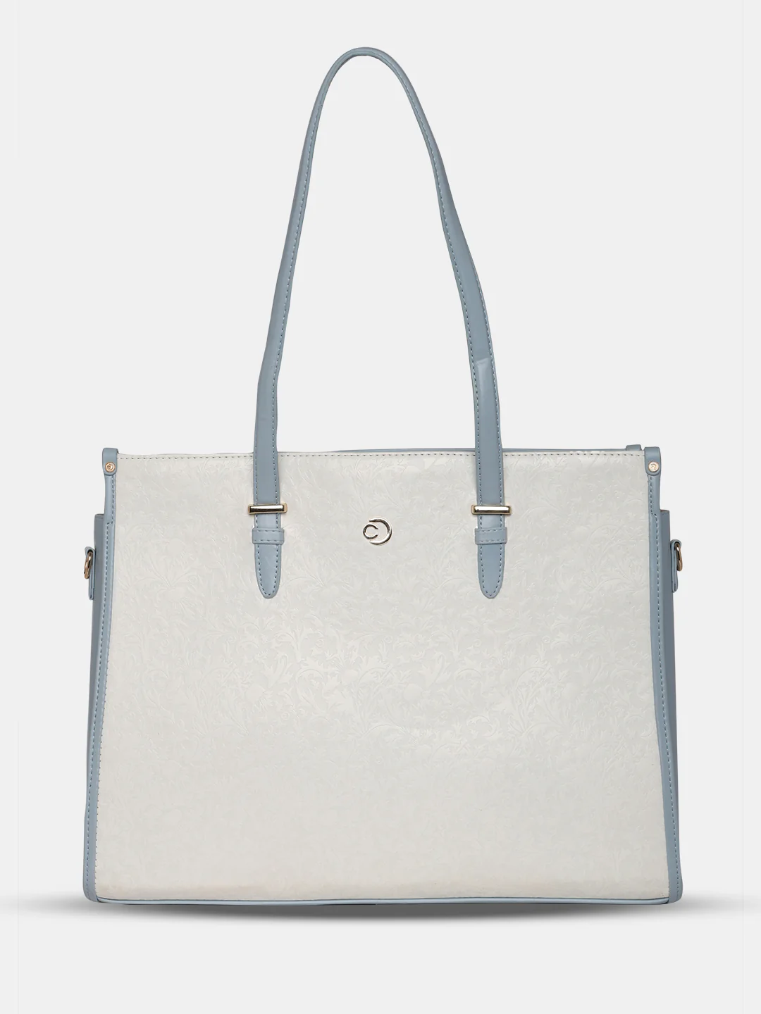 Caprese Aurora Large Blue Laptop Tote Bag - Image 4