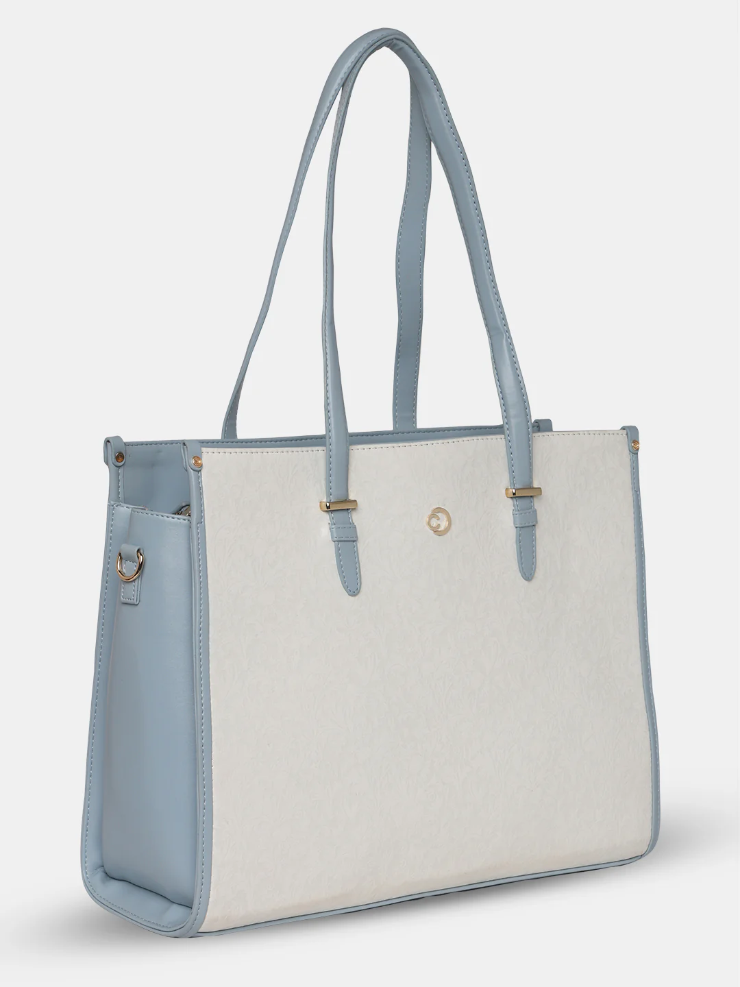 Caprese Aurora Large Blue Laptop Tote Bag - Image 5