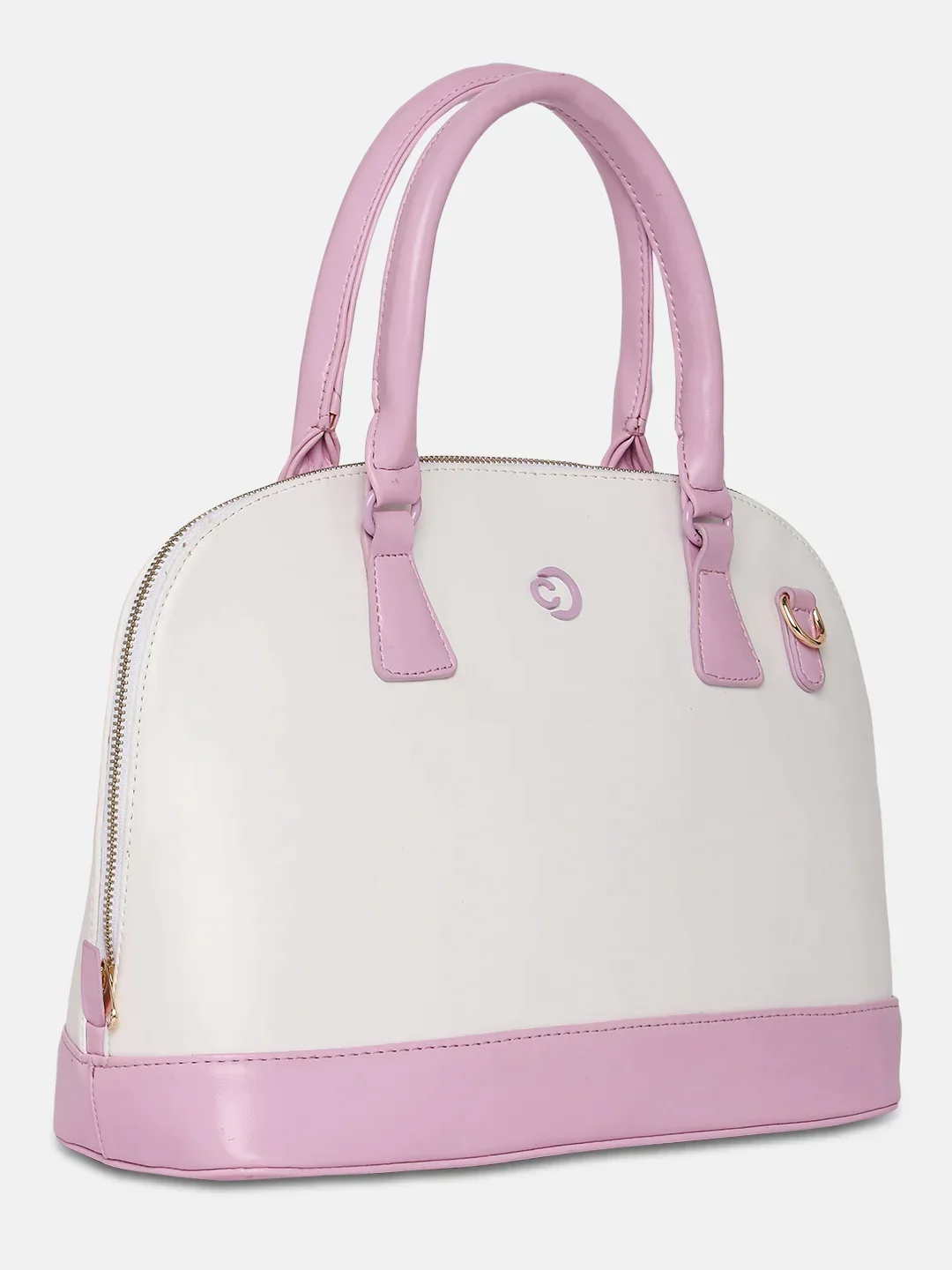 Caprese Aurora Medium Pink Satchel Bag - Image 5