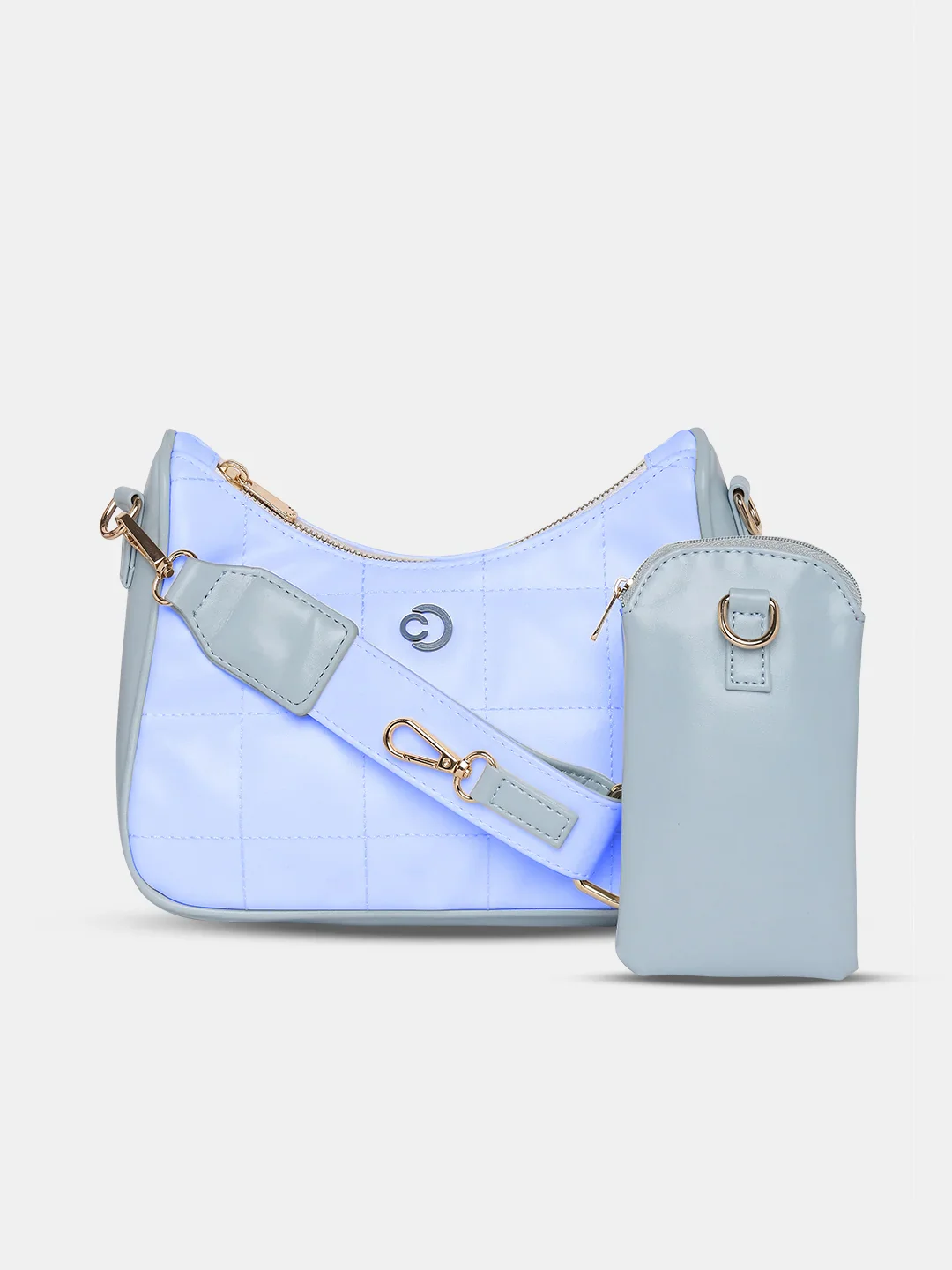 Caprese Aurora Small Blue Sling Bag