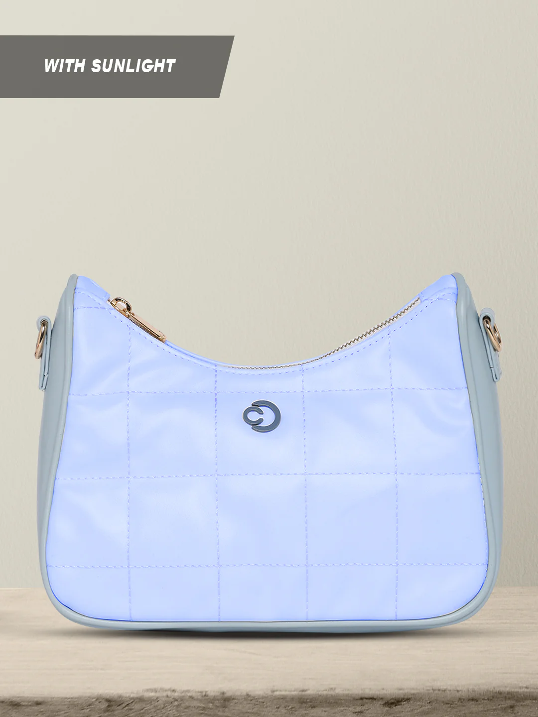 Caprese Aurora Small Blue Sling Bag - Image 3