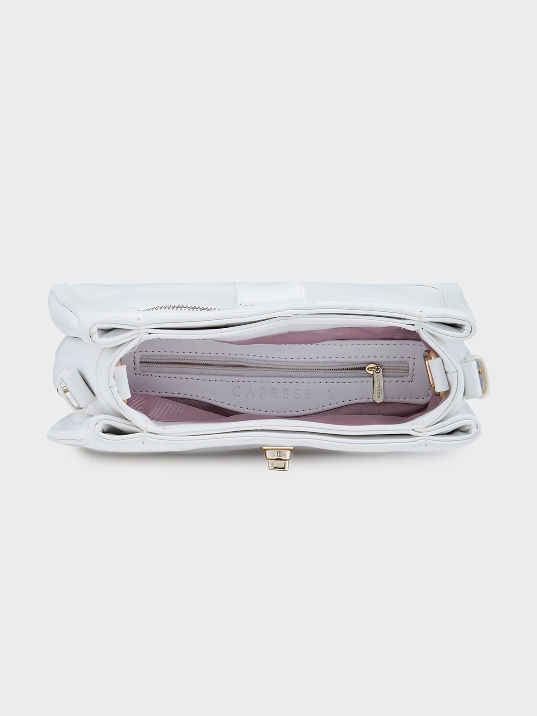 Caprese Aurora Small Blue Satchel Bag - Image 10