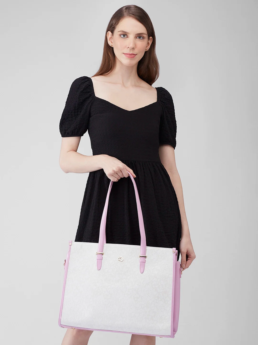 Caprese Aurora Large Purple Tote Bag - Image 13