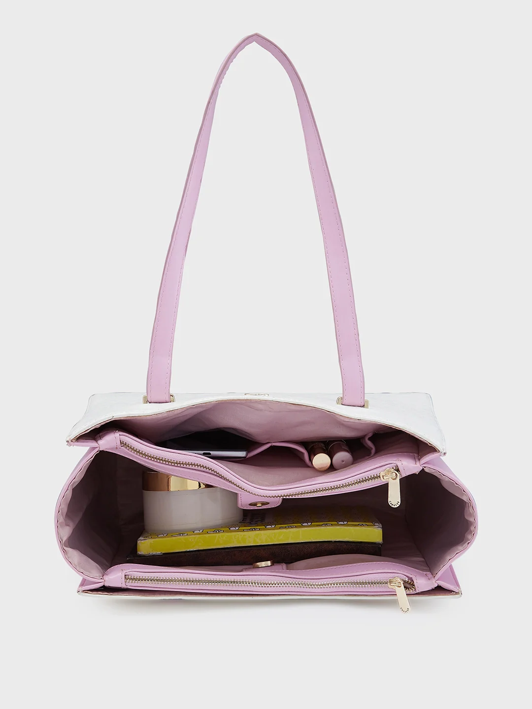 Caprese Aurora Large Purple Tote Bag - Image 9