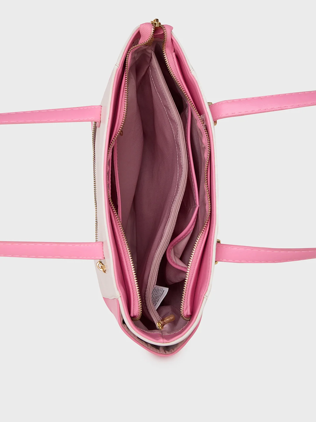 Caprese Aurora Medium Pink Tote Bag - Image 7