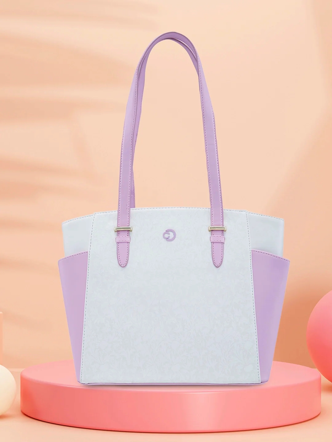 Caprese Aurora Medium Purple Tote Bag - Image 2
