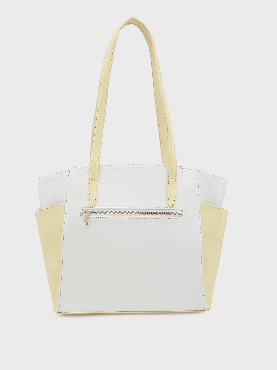 Caprese Aurora Medium Yellow Tote Bag - Image 4