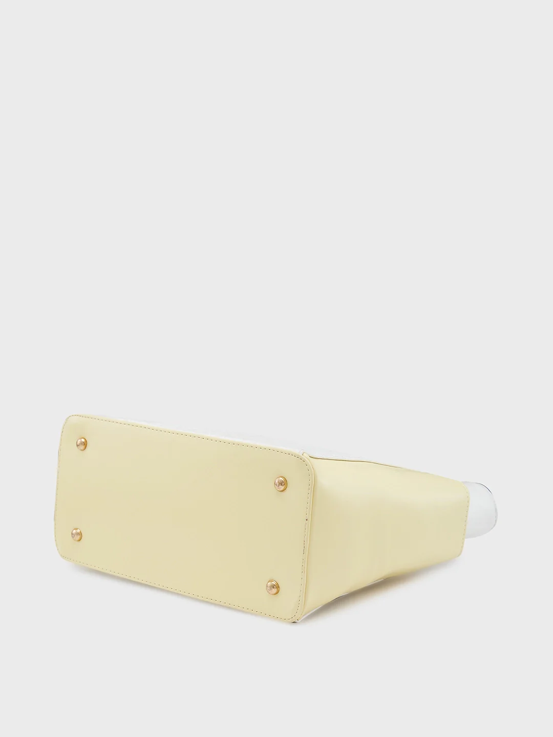 Caprese Aurora Medium Yellow Tote Bag - Image 6