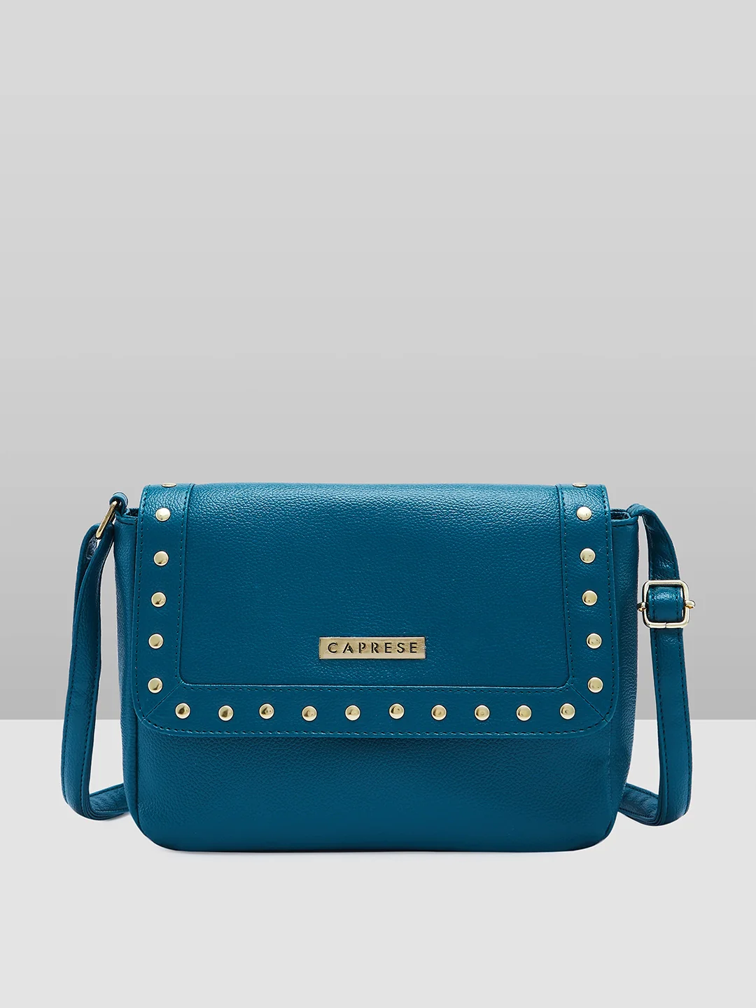 Caprese Austen Small Teal Sling Bag - Image 13