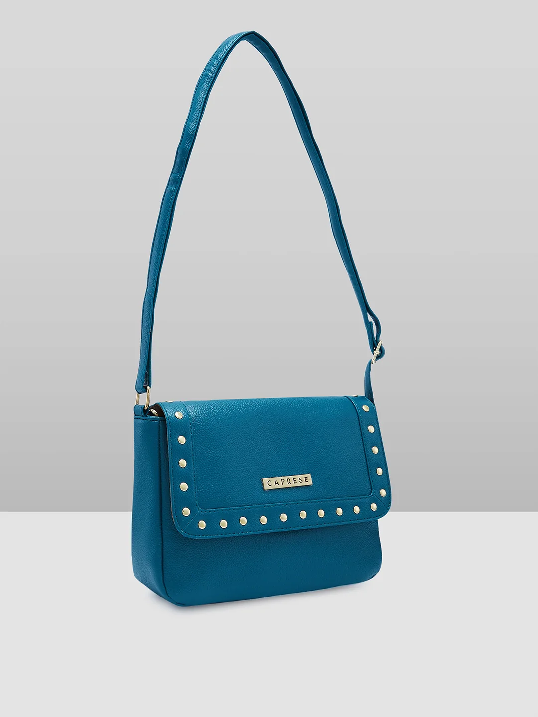 Caprese Austen Small Teal Sling Bag - Image 6