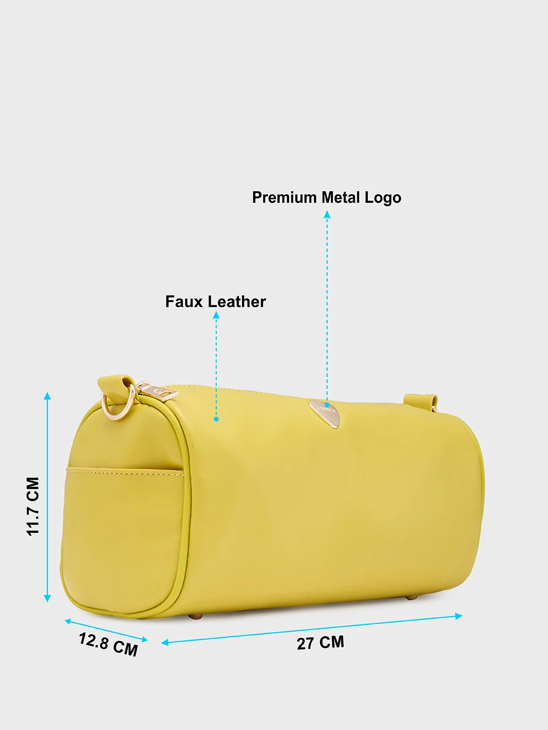 Caprese Ava Medium Lime Crossbody Bag - Image 7