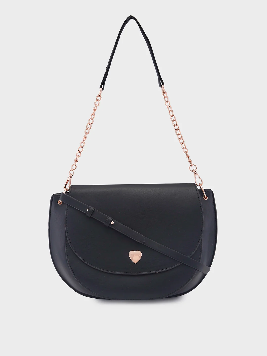 Caprese Ava Large Black Crossbody Bag - Image 14