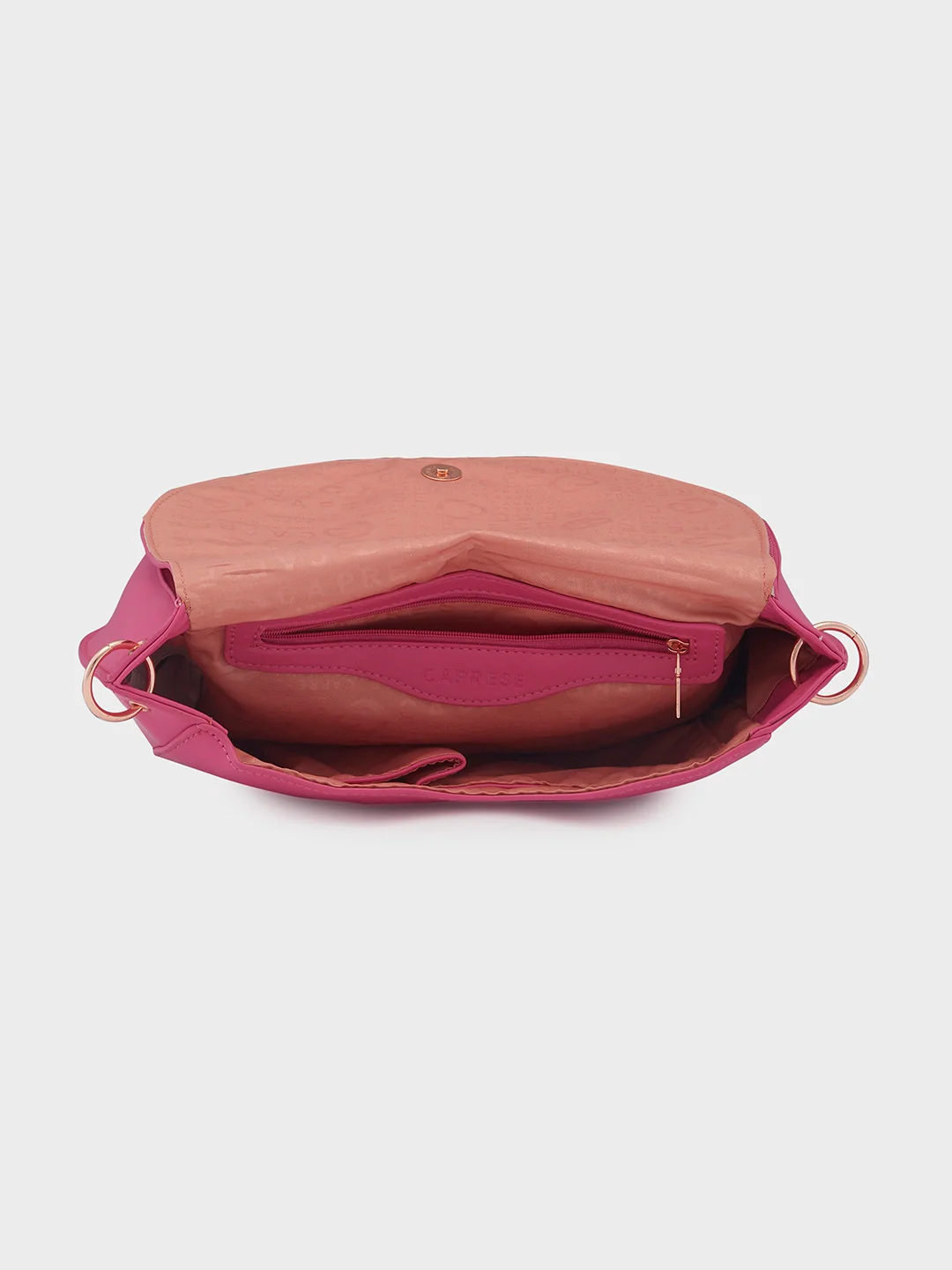 Caprese Ava Large Fuchsia Crossbody Bag - Image 10