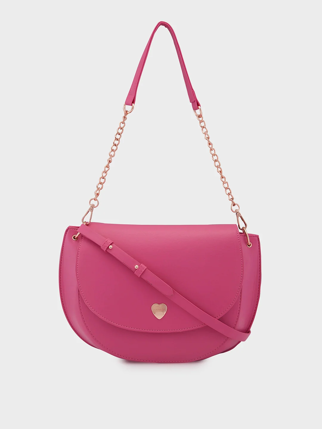 Caprese Ava Large Fuchsia Crossbody Bag - Image 14