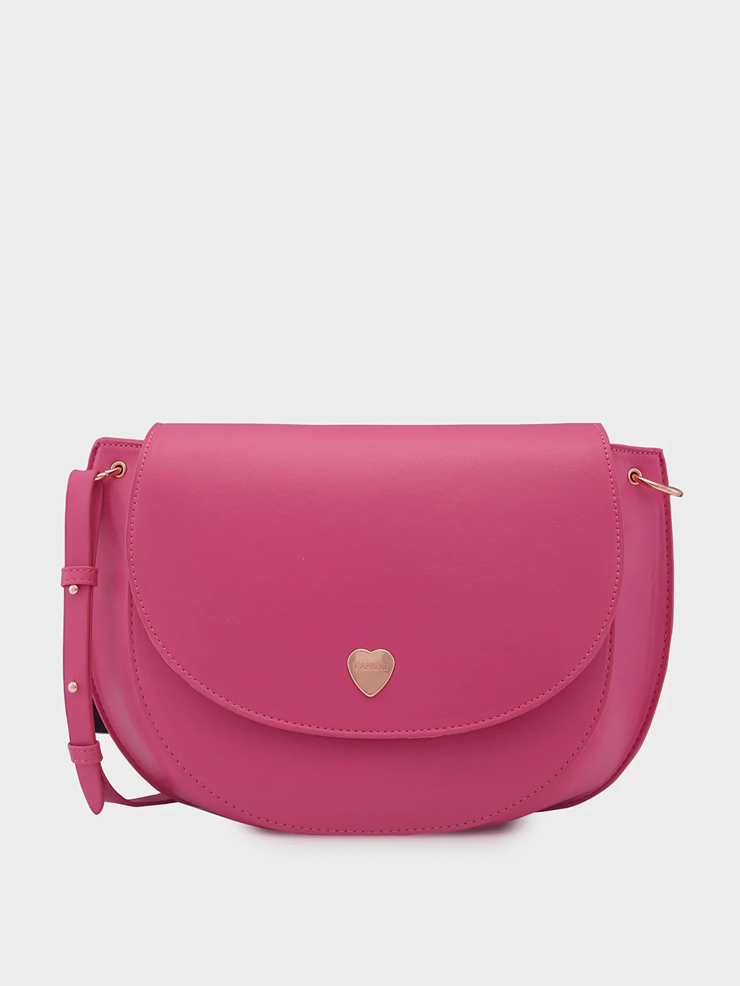 Caprese Ava Large Fuchsia Crossbody Bag - Image 3